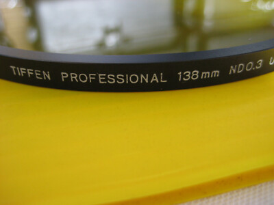 Tiffen 138mm Chocolate 2 Solid Color Round Filter : Tiffen 138mm