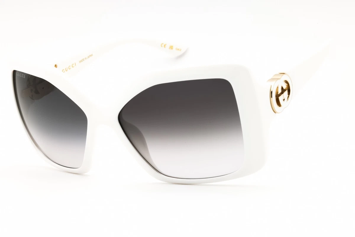 Gucci Square-Frame Recycled Acetate Sunglasses White Womens Gucci Square-Frame Recycled Acetate Sunglasses – Lord & Taylor main image 3