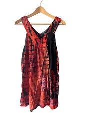 Women’s Greater Good Boho Long Flowy Tank Top, Size M/L