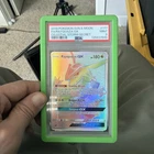 2018 Pokemon Rayquaza GX Celestial Storm Secret #177 PSA 9