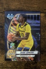 2024-25 Bowman University Chrome - Zaide Lowery #90 Black Wave Refractor (RC)