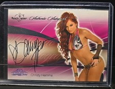 2008 Bench Warmer Signature Series Christy Hemme Autograph #7