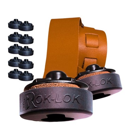 Rok Lok PRO Guitar Strap Lock  5 Pack Black  No Mods Required