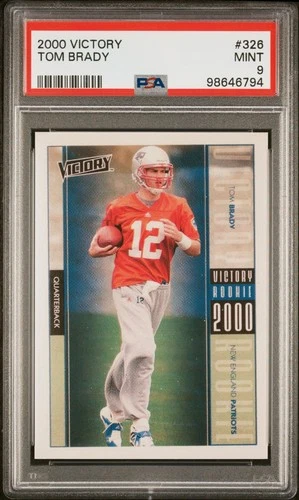 Tom Brady 2000 326 PSA 9 Upper Deck Victory Rookie RC New England Patriots NFL