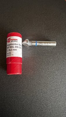 NEU - Würth Kegelsenker Blauring HSS 90 Grad DIN 335 C 16,5mm 069401716