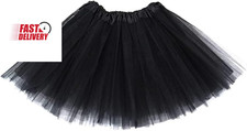 Women'S Teen Adult Tutu Skirt Elastic Tulle Tutu Skirt Women Short Dance Ballet