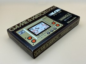 Nintendo Game & Watch MANHOLE MH-06 Gold Series 1981 Mint in Box
