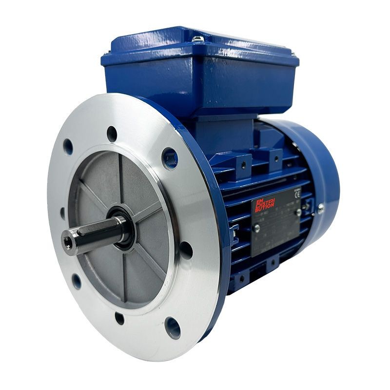 Moteur Électrique Monophasé 230V à Bride B5 Haute Dissipation Alu