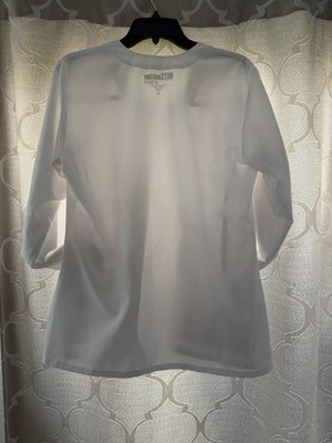 Barco Grey's Anatomy White Lab Coat Medium Long Sleeve Button Up