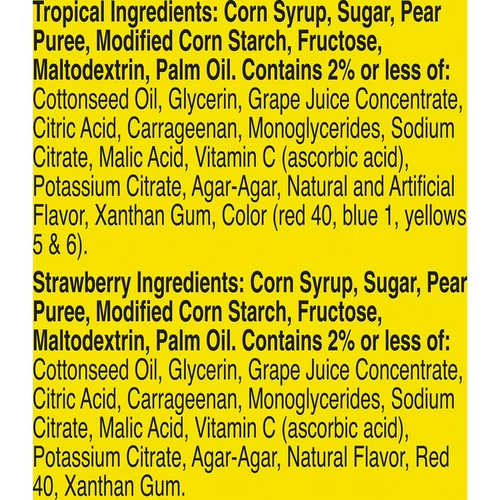 Gushers Strawberry & Tropical Variety Pack Snacks, 0.8 oz., 42 Pouches FRESH - Picture 4 of 8