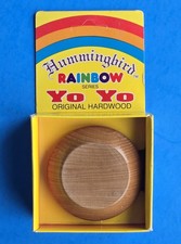 Hummingbird Yo Yo Rainbow Series Vtg 1987 Hardwood Original Package Unpunched