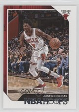2018-19 Panini NBA Hoops Red Back Justin Holiday #204 1p8