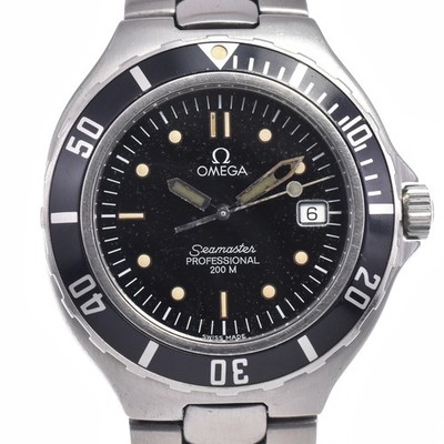 OMEGA Seamaster Professional 200m Date black Dial Quartz Men's Watch L#148059