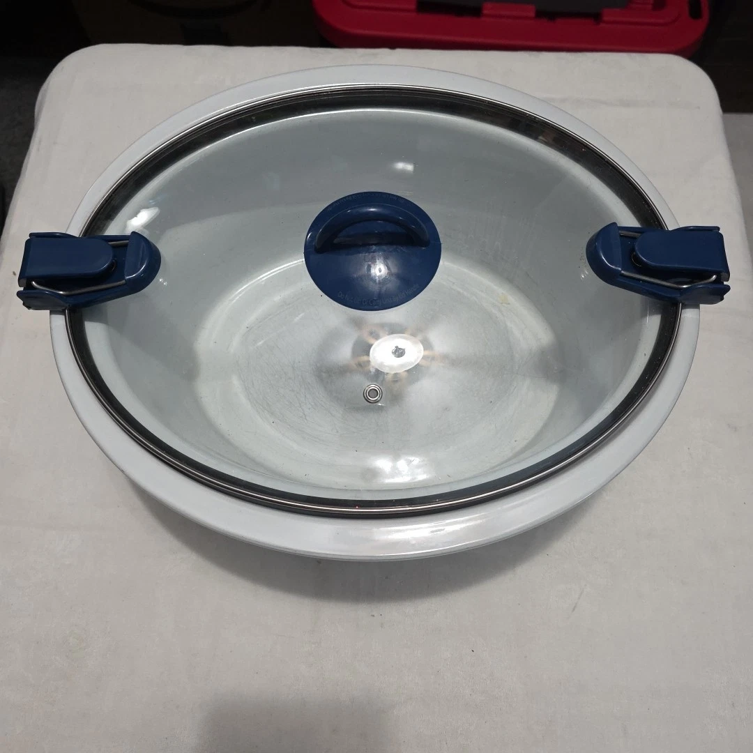 CROCK POT SCV700-B 7Qt Slow Cooker Oval Ceramic Pot Replacement 13" x 10.25"