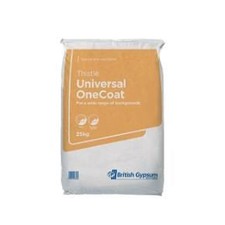 Thistle Universal One Coat Plaster Undercoat 25kg Internal Brick Block Concrete