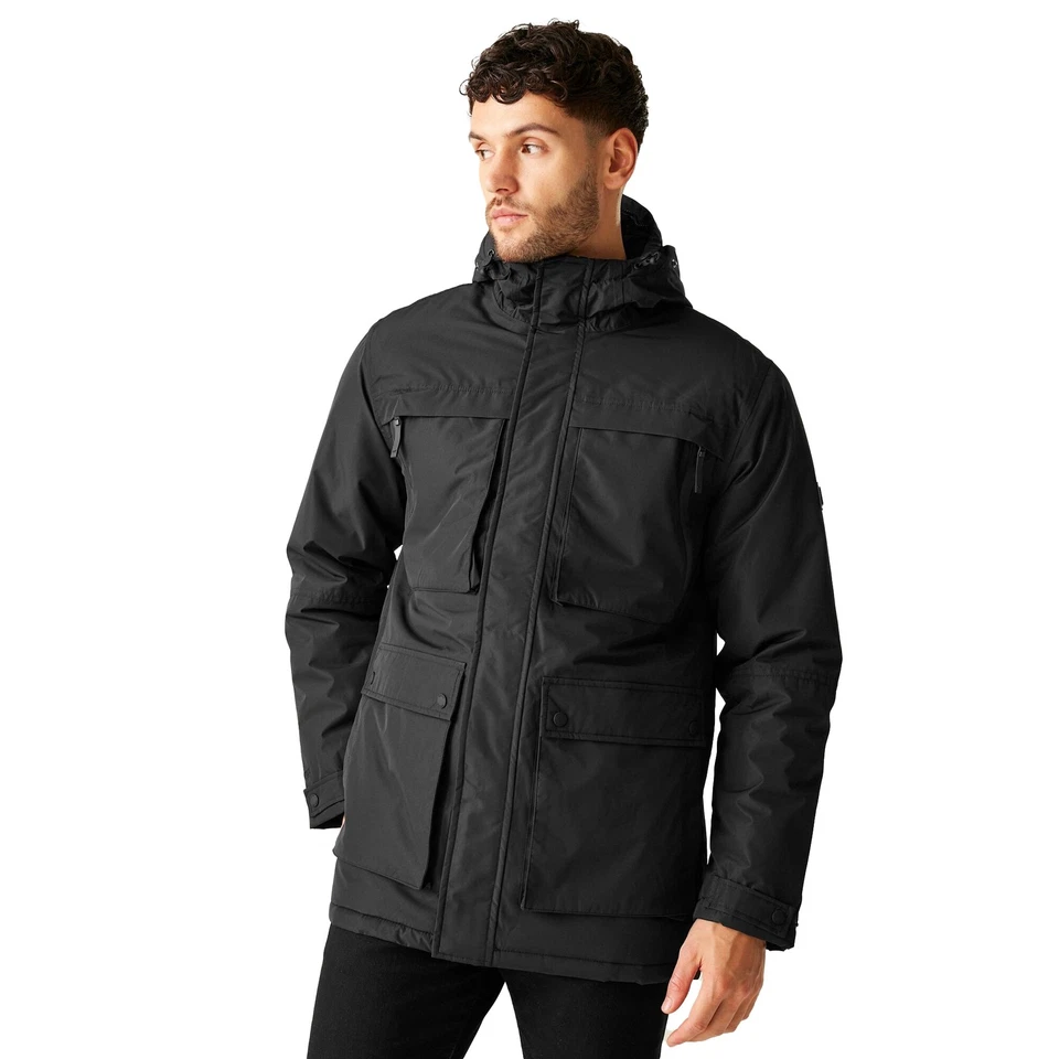 Regatta - Parka motif/style Imperméable VOLTER - Homme (RG6434) - Photo 3/4