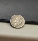 1859 US Indian Cent 1c (CN) Fine (Cleaned, Rim Nick)