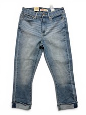 Signature by Levi Strauss  Co. Women's Skinny Jeans Blue Denim Mid Rise Stretch
