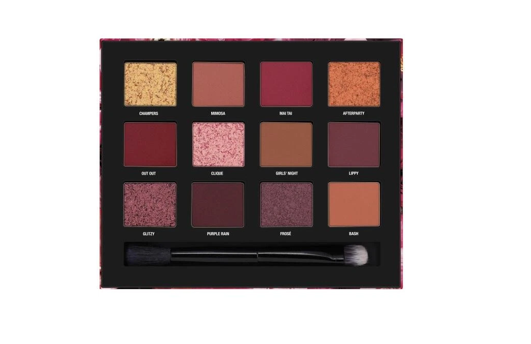 W7 Lets Party Eyeshadow Palette Eyes Face
