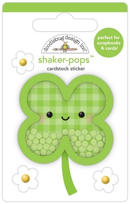 6er Pack Doodlebug Shaker - Pops 3D Aufkleber - So Lucky DP7962
