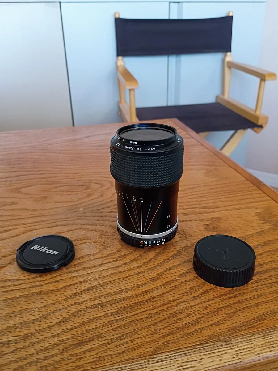 Nikon f/3.5 Camera Lenses 36-72mm Focal for sale | eBay