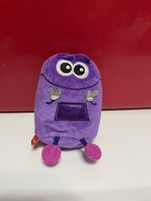 Fisher Price Story Bots Talking 5" Plush BO Purple StoryBots Sound Working VIDEO