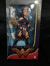 Barbie Collector Black Label DC Wonder Woman Antiope Doll Mattel 12" NEW