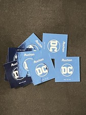 Lot de 20 vignettes autocollantes DC auchan