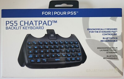 Collective Minds: Backlit ChatPad Keyboard PS5 (US) New
