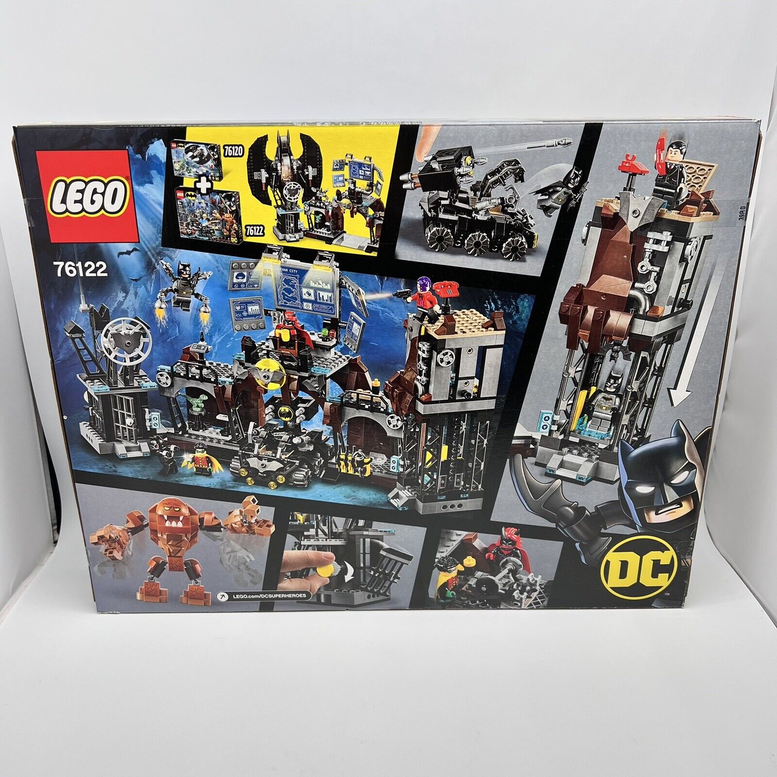 LEGO DC Batman Batcave Clayface Invasion 76122 Batman Toy Building Kit with  Batman and Bruce Wayne Action Minifigures, Popular DC Superhero Toy (1037