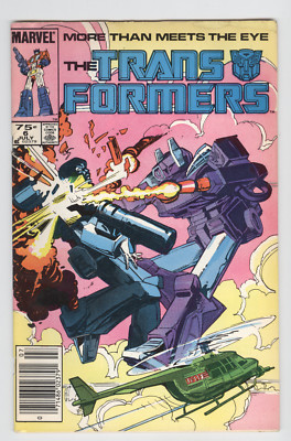 The Transformers #6 July 1985 VG- First Print