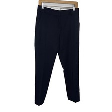 Everlane Dress Pants Trousers Wool Cropped Slim Womens 6 Black Career