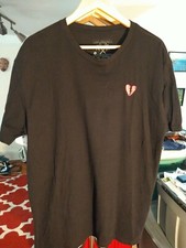 Vintage Riot Society Made In USA Broken Heart T-shirt Size XL CDG Valentines