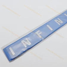 For Infiniti Rear Trunk Lid Letter Badge Emblem Nameplate Sport Gloss Chrome