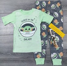 Star Wars Pajamas Toddler Boys Girls 4T Snug-Fit Cotton Shirt Pant PJ Set Kids