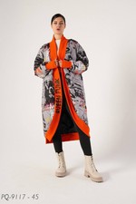 Punk Queen Coat, Sz L Made In Turkey 