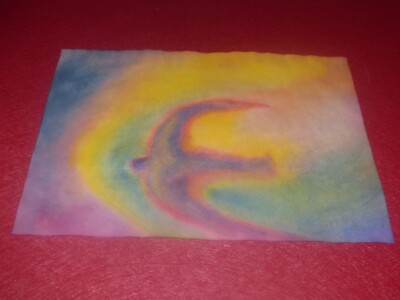 Art Brut - Art Therapy / Watercolor On Paper 2007 ''Volonte'' 44X31.5 CM