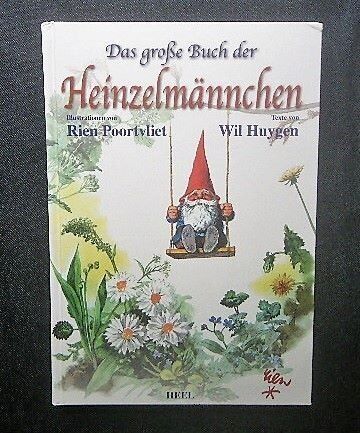 GnomeVille Huygen Lean Poltfried Fairy Dwarf Das Grosse Buch Der Heinzelmannchen - Afbeelding 1 van 4