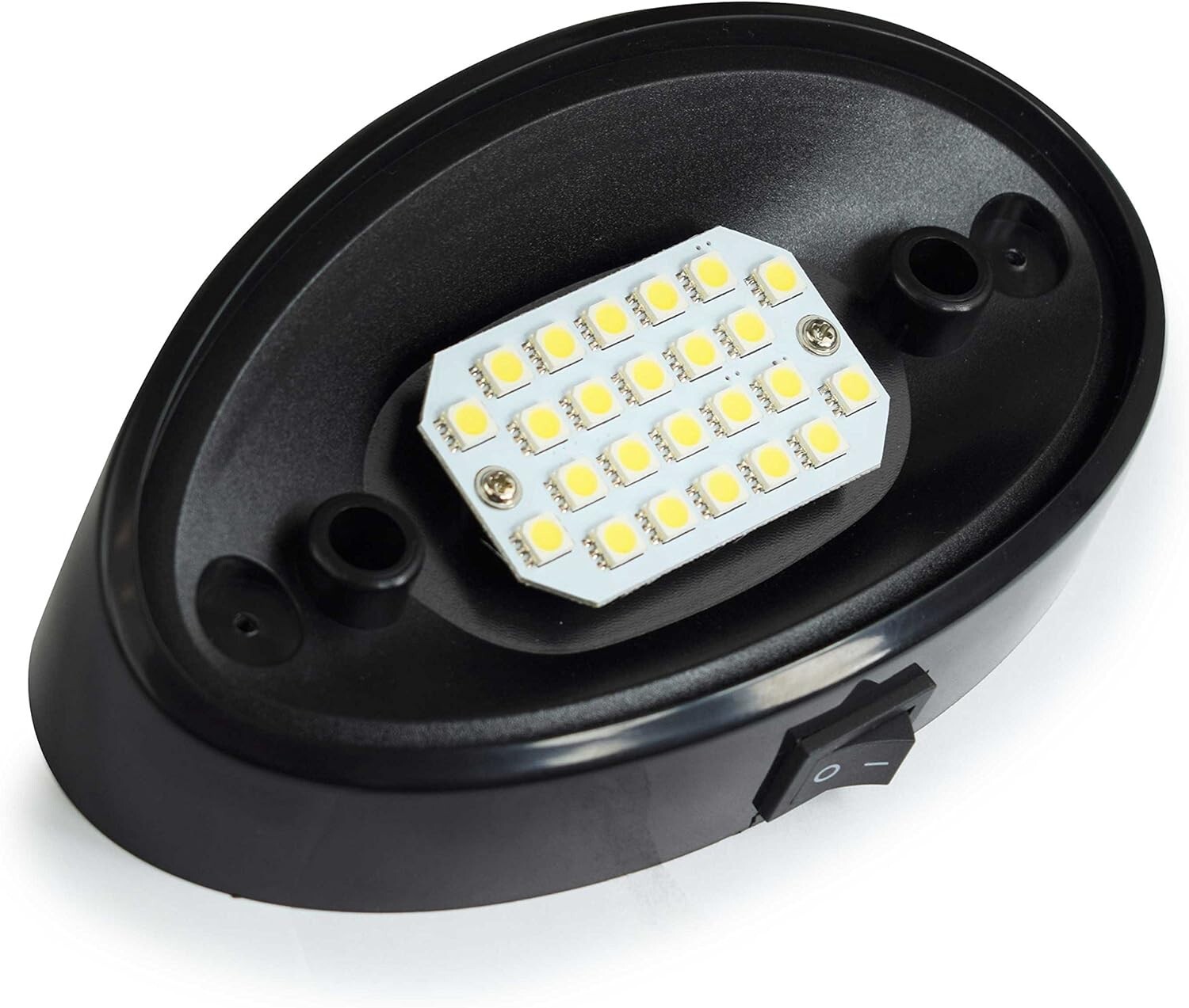 Led Rv Exterior Porch Utility Light Oval 12v 300 Lumen LightingFixture ...