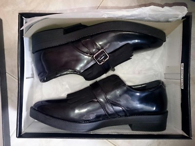 PRIMA DAMEN Schnürschuhe, Derby, Mokassin-Typ glänzend Gr. 38 col.schwarz