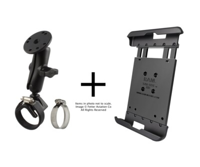 RAM Mount Tab-Tite Rail/Strap Halter Für iPad mini Schwarz