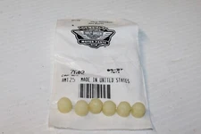 6 Harley 10-32 x 5/16" x 23/64" Hex Nylon Acorn Nut P# 7602 Big Twins FL FX NEW