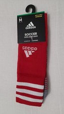 NWT Adidas Copa Zone Cushioned Soccer Sock Medium Red