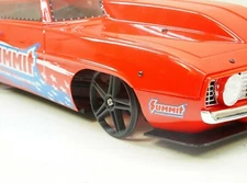 AJC Mods Skineez 2.9" Thin Front Drag Racing Wheel for Losi 22s '69 Camaro 5SPK