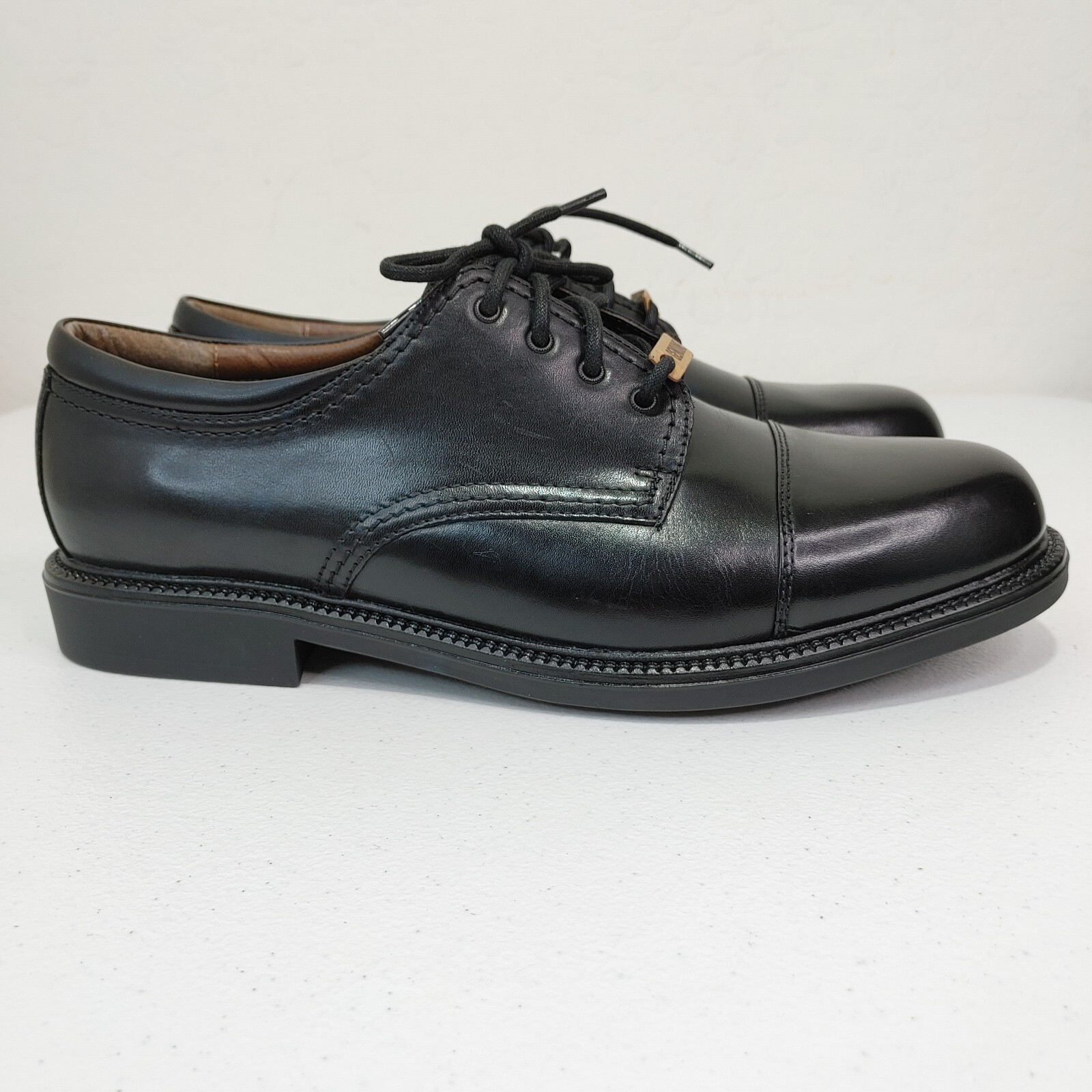 SAOLA Dockers Gordon Cap Toe Oxford scarpe in pelle da uomo taglia 12W