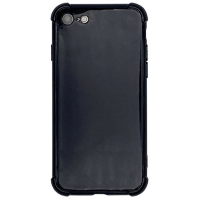 for iPhone 6 Plus/6S Plus TPU Shock Proof Case Cover Solid BLACK