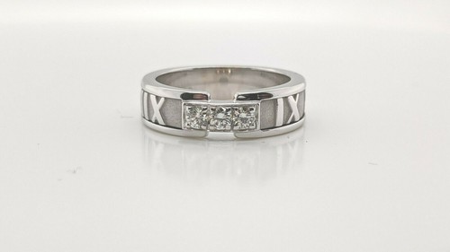 1995 Tiffany \u0026 Co. Atlas 18K White Gold