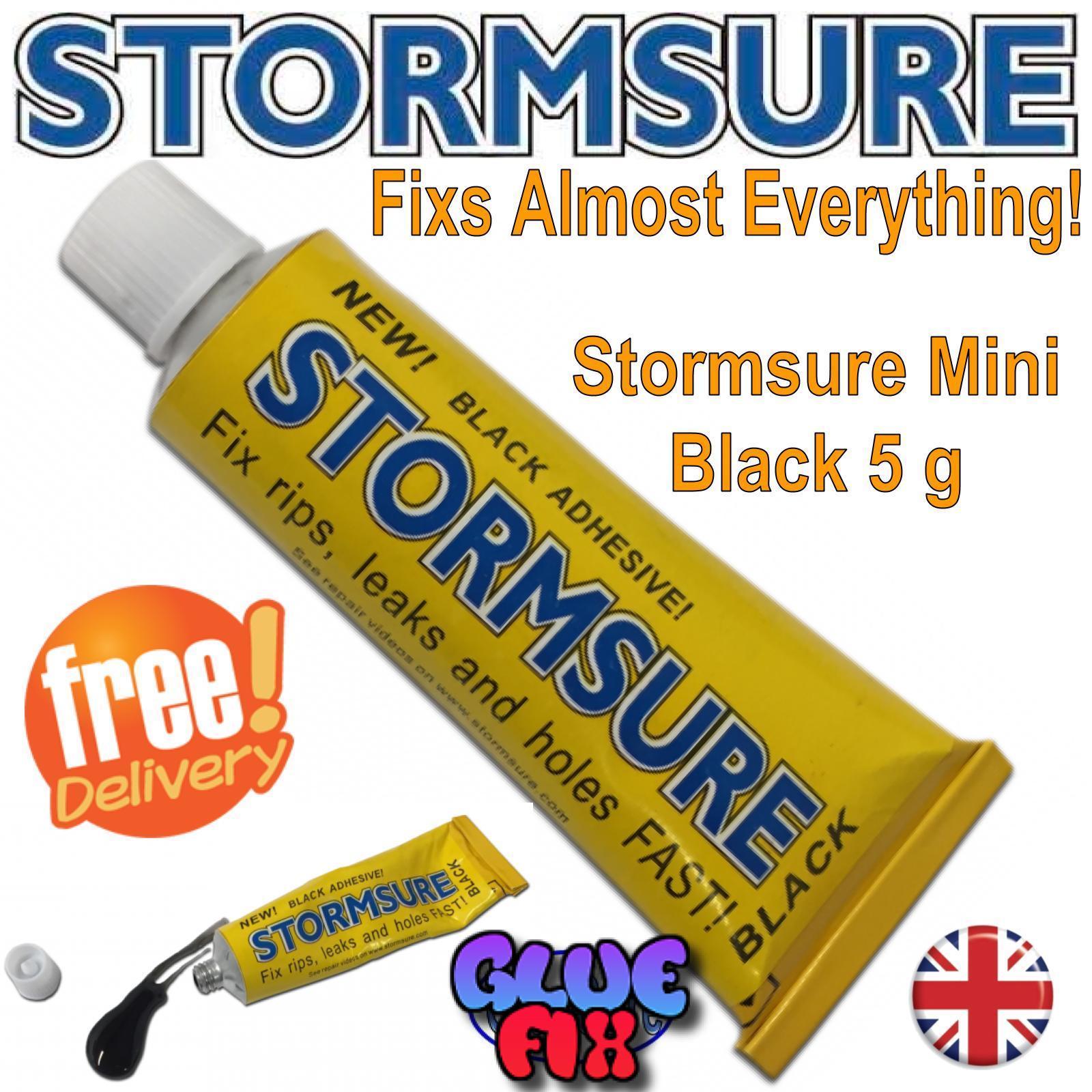 Caravan & Awning Repair Kit Clear Or Black Stormsure Adhesive eBay
