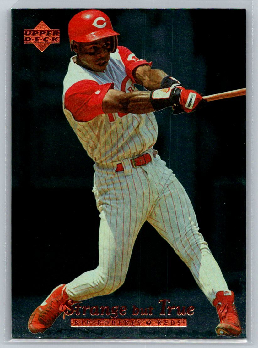 💎1996 Upper Deck Baseball #417 Bip Roberts - Cincinnati Reds💎