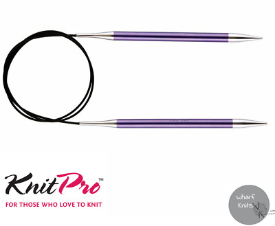 Knit Pro Zing 80 cm feste Rundstricknadeln 2,00 mm - 12,00 mm
